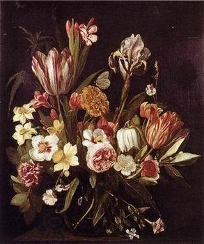 unknow artist Floral, beautiful classical still life of flowers 017